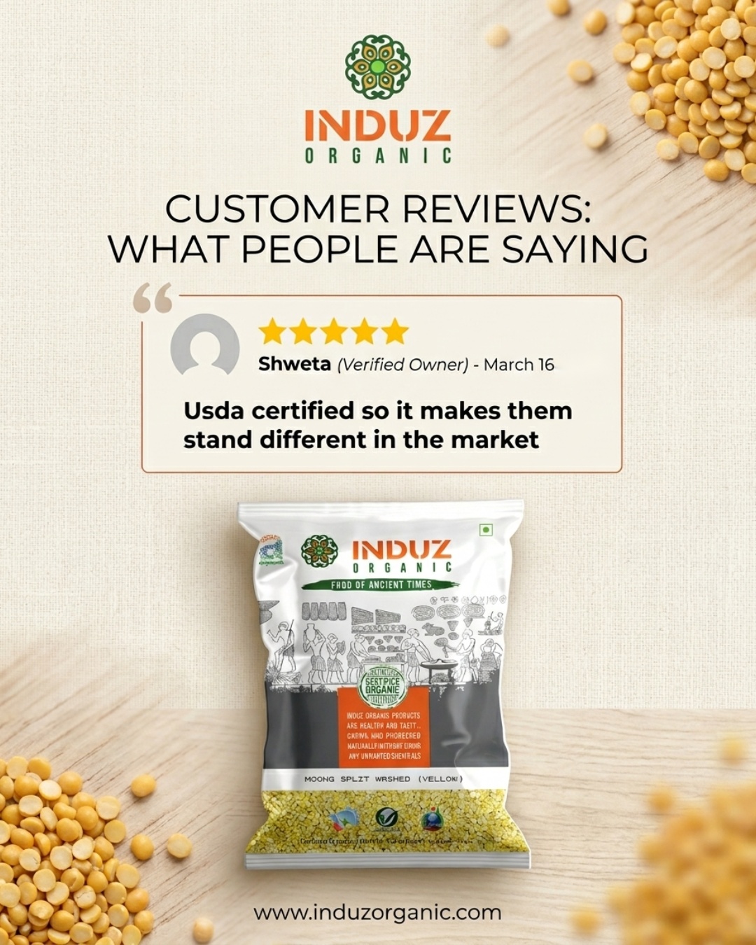 Example of AI generated branded social media post