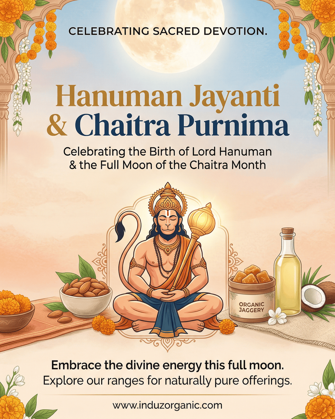 Example of AI generated promotional social media post